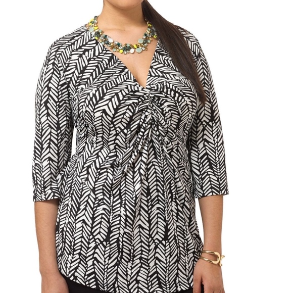 IGIGI ERIKA TUNIC SHIRT TOP IN ANTIQUED NOIR - Picture 1 of 2